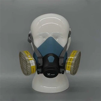 Respirator de pe jumătate de blocare a gazelor